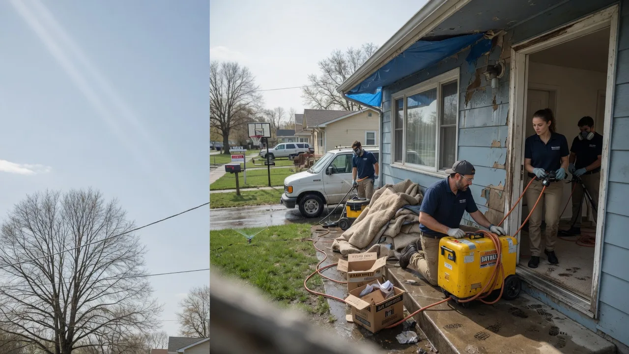 Basement Flood Cleanup in Letona, AR near me